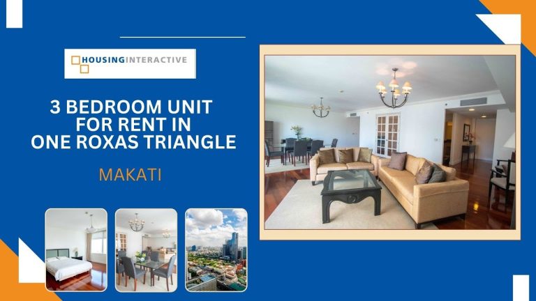 A Luxurious Home Tour: Experience Modern Living at Its Finest at One Roxas Triangle in Makati