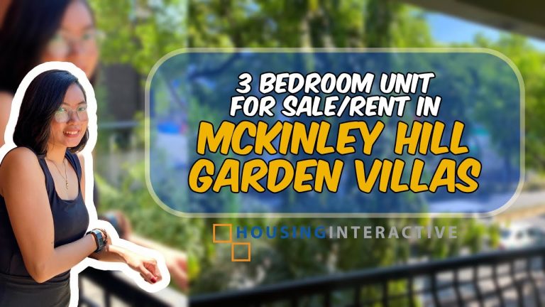 Home Tour: Inside a Three-Bedroom Unit at McKinley Hill Garden Villas