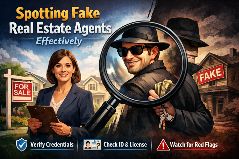 Spotting Fake Real Estate Agents Effectively